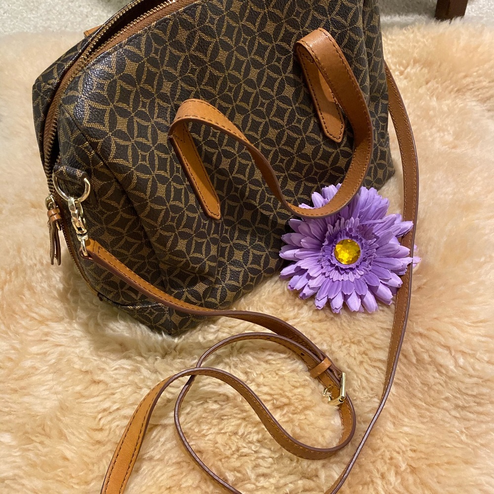 Fossil Satchel Bag Detachable Strap Issue No. 1954 - image 2